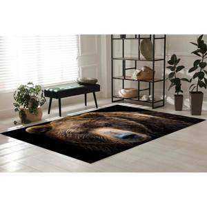Alfombra de Oso Pardo: Alfombra Antideslizante con Diseño de Animal para Sala de Estar o Escaleras, Alfombra Suave No Tejida - Product Image 5