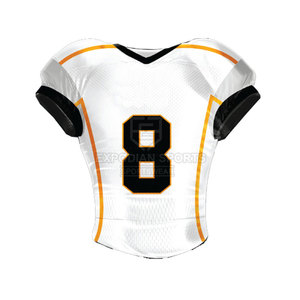 Ropa deportiva Transpirable Tallas grandes Manga corta Uniforme de fútbol americano Hecho a medida Ligero Alta calidad - Product Image 4