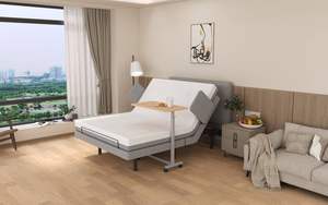 <span class=keywords><strong>Lit</strong></span> <span class=keywords><strong>électrique</strong></span> d'infirmière de matériel médical <span class=keywords><strong>pour</strong></span> le <span class=keywords><strong>matelas</strong></span> de mousse de mémoire de <span class=keywords><strong>personnes</strong></span> handicapées - Product Image 2