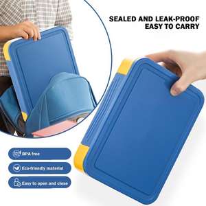 Stylish <b>Bento</b> <b>Box</b> for Adults and <b>Kids</b> for Children's <b>Lunches</b>-Adults' <b>Lunch</b> <b>Box</b> - Product Image 5