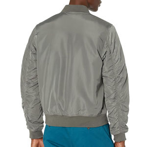 แจ็กเก็ตนักบินบอมเบอร์กันน้ำสำหรับผู้ชายไซส์พิเศษสำหรับตกแต่งขนสัตว์ดีไซน์ใหม่สำหรับฤดูหนาว - Product Image 2