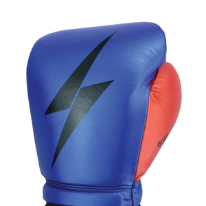 Guantes de Boxeo Profesionales de Cuero Metálico de Doble Color Hechos a Medida, Guantes de Entrenamiento y Sparring para Kickboxing, Guantes Antihumedad - Product Image 3