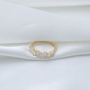 Anillo de circonita brillante hecho a mano, joyería de plata de ley 925 - Product Image 4