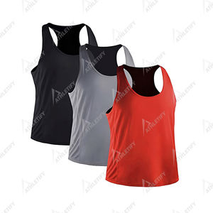 Camisetas sin mangas de talla grande para hombre, material ligero y transpirable para máxima comodidad y estilo, Ideal para deportes de verano y hombres activos - Product Image 2