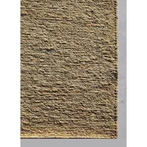 Hula Hand Knotted <b>Jute</b> & Hemp <b>Rugs</b> Beige & Brown Solid Color for Home-PKHM-12 - Product Image 3