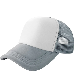 Vente en gros Logo personnalisé 6 Panel Casquette de baseball plate Casquettes Hip Hop solides pour hommes en tissu commun - Product Image 2