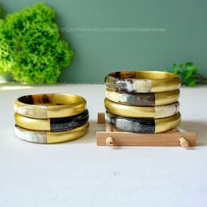 Elegante Brazalete de Cuerno de Buey para Hombre y Mujer, Diseño Hecho por Dios, Artesanía de Gracia - Product Image 2