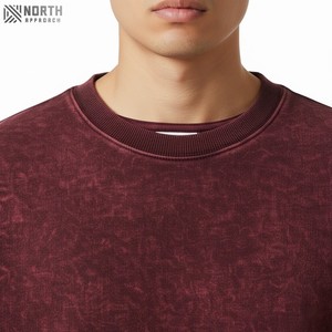 Custom Design High Quality <b>Hoodies</b> Sweatshirts <b>Plain</b> Oversized Streetwear Plus Size Acid Washed <b>Men's</b> <b>Hoodies</b> & Sweatshirts - Product Image 5