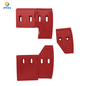 Protector de brazo de contraparte de brazo mezclador personalizado, revestimientos de extremo, revestimientos de pared de hoja para piezas de maquinaria de construcción de hormigón chino - Product Image 3