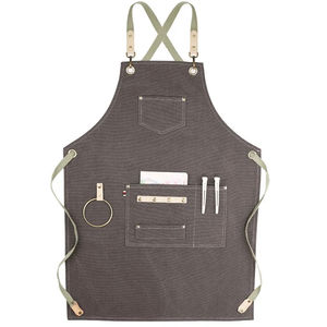 <b>Canvas</b> <b>Apron</b> Fashionable Anti Fouling and Dirt Resistant <b>Apron</b> Restaurant Specific Workwear <b>Apron</b> - Product Image 6