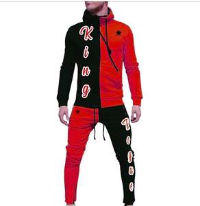 Marque privée de haute qualité, meilleur design, survêtement avec logo personnalisé, dernier style, survêtement pour homme - Product Image 5