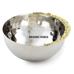 Set of Three <b>Chocolate</b> Bowl Black And Gold Finished Designer Sweet Bowl Classic Stylish Decorative <b>Fancy</b> <b>Chocolate</b> Bowl - Product Image 6