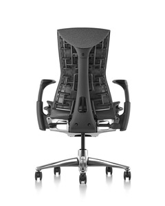 เก้าอี้ HERMAN MILLER EMBODY / STEELCASE ของแท้ 100% โลจิเทค: สีดำ/สีฟ้า/กราไฟต์ - Product Image 3