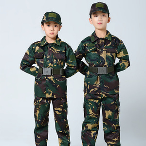 Fabrik Kinder Kinder Mädchen Junge <span class=keywords><strong>Scout</strong></span> Outdoor Field Trip Sport Tarnung Lange Kurzarm ACU Grundschule <span class=keywords><strong>Uniform</strong></span>