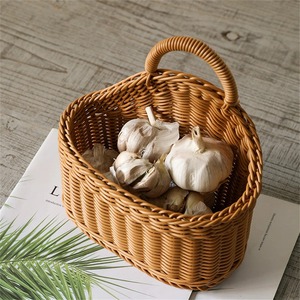 Cesta Colgante de Mimbre y Ratán, Tejida a Mano, Cestas de Almacenamiento Hechas a Mano, Ratán Natural, Modernas y Multifuncionales, Hechas en Vietnam - Product Image 5