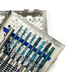 Micro Kit de chirurgie buccale parodontale Ensemble périosté en acier Ensemble d'instruments dentaires mucogingivaux pour la dentisterie allemande Chirurgicale - Product Image 4