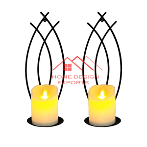 Elegance Modern Metal <b>Candle</b> Holders for Sale From Indian Supplier Hot Selling High Quality Decorative Wall - Product Image 2