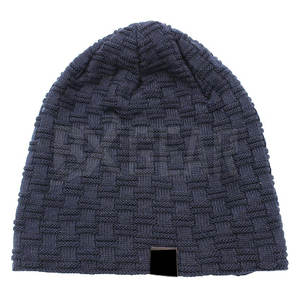 Gorro cálido unisex, tejido grueso y suave, informal, para exteriores, para comodidad en temporada de frío - Product Image 1