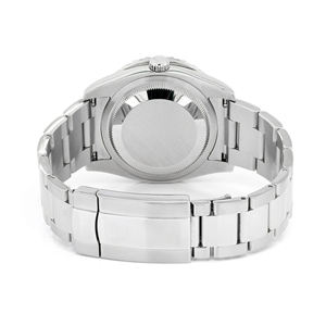 Reloj de Moda con Incrustaciones de Moissanita, Esfera de Cristal con Diamantes VVS, Reloj de Pulsera de Cuarzo de Acero Inoxidable para Hombre - Product Image 5