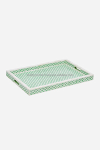 Handmade Resin Inlay Srorage Tray Customized Size Best Colors India Latest Design Bone Inlay Tray Home Kitchen Food Occasion - Product Image 4
