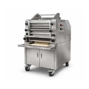 Machine à étaler la pâte automatique commerciale, presse à nouilles en acier inoxydable, épaisseur réglable, pour boulangerie et cuisine - Product Image 4