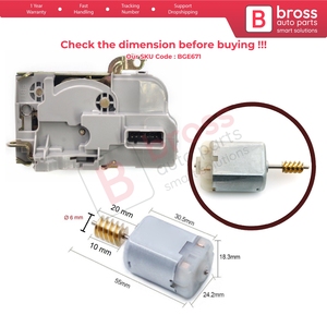 Actuador de Cierre Centralizado de Puerta BGE671, Motor FC280 con Eje de 20 mm para - Product Image 5