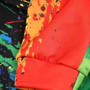 Sweats à capuche de sublimation unisexe en coton et polyester avec impression numérique pour hommes, taille plus, fabricants en usine - Product Image 5