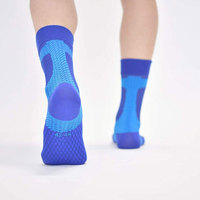 Chaussettes de sport en tissu éponge pour hommes et jeunes, avec logo personnalisé, style irlandais gaélique, montantes, à revers, écologiques et à séchage rapide