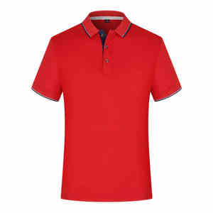 Suministro de fábrica de golf para hombre para Polo, logotipo de diseño personalizado, secado rápido, verano, manga corta, bordado de poliéster, sólido, liso, Terry - Product Image 5