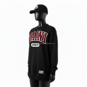 Sudadera informal para mujer, Material polar de algodón grueso, logotipo personalizado, diseño de bordado de chenilla 3D, sudaderas transpirables para mujer - Product Image 5