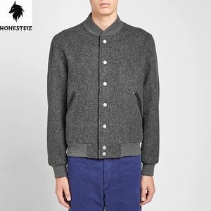 แจ็คเก็ตบอมเบอร์แห้งเร็วของผู้ชายปกตั้งอักษรสำหรับฤดูใบไม้ร่วงฤดูหนาว - Product Image 2