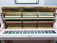 KAWAI KU1D Pink Japanese Performance-Grade Used Upright Acoustic Piano with Mechanical Style for Export Wholesale