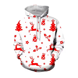 Sudadera navideña cómoda con un diseño festivo, interior cálido y transpirable, encanto navideño y estilo casual relajado para las fiestas. - Product Image 1