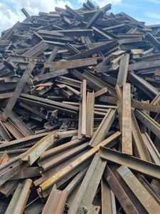 Chatarra de Metal Pesado, Chatarra de Ferrocarril, Rieles Usados, Acero HMS 1 2, Riel de Acero de Cabeza Pesada - Product Image 2