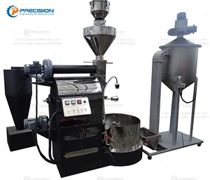 2024 Hot Bán 30Kg Thép Không Gỉ Cà Phê Đậu Rang Xay Thương Mại Con Lăn Thổ Nhĩ Kỳ Rang Xay Cho Quán Cà Phê Roastery Cửa Hàng Cà Phê