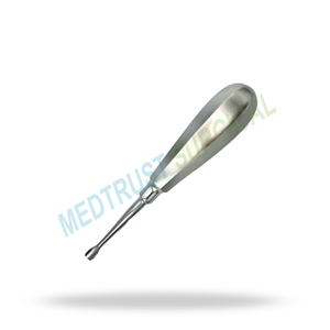 Élévateur dentaire chirurgical standard 501 à pointe d'aile de 6,85 mm pour l'extraction dentaire et l'élévation radiculaire - Product Image 3