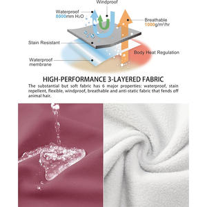 Chaqueta cortavientos Softshell ligera para mujer de marca personalizada, diseño impermeable y reflectante, descuentos por pedidos a granel - Product Image 4