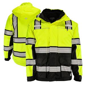 Veste de travail en toile avec doublure intérieure thermique, protection contre le vent et conception de poche utilitaire pratique fabriquée au Pakistan. - Product Image 3