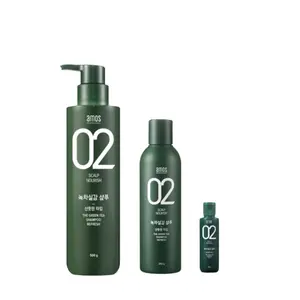 [AMOS PROFESSIONAL] The Greentea hair loss care Shampoo Refresh 500ml / Refresh 200ml/ Fresh 80ml [HOT KOREAN BRAND]