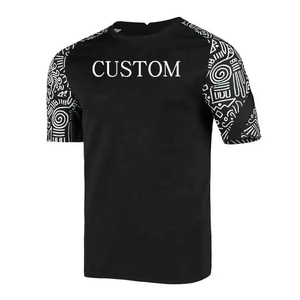 Camiseta de fútbol suave y cómoda de alta calidad al por mayor, camiseta de fútbol personalizada con cuello redondo y sublimación de poliéster 100% - Product Image 3
