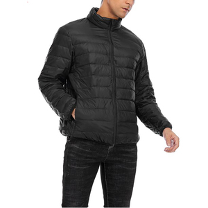 แจ็กเก็ตบอมเบอร์แบบกลับด้านได้กันน้ำมีกระเป๋าซิปด้านหน้าปรับแต่งโลโก้ได้สำหรับผู้ชายแฟชั่นสตรีทแวร์ฤดูหนาว - Product Image 5