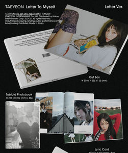 TAEYEON - [ LETTRE À MOI-MÊME ] 6ème MINI ALBUM (VERSION LETTRE) Album KPOP Best Seller en Corée - Product Image 4