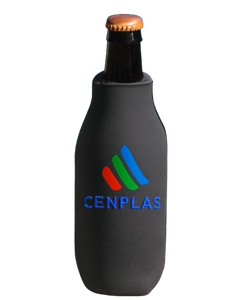 Funda Aislante para Latas de Color Sólido, Tela de Neopreno para Impresión de Logotipo Personalizado, Porta Cervezas Promocional Plegable - Product Image 1