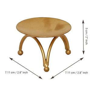 Candelabros dorados de Metal de hierro, estilo único de lujo, boda, Navidad, respetuoso con el medio ambiente, hecho a mano, personalizable, decoración del hogar de alta calidad - Product Image 2