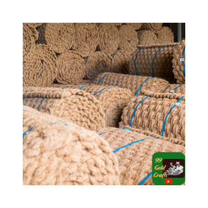 เสื่อตาข่ายใยมะพร้าวธรรมชาติทนทานสำหรับตกแต่งกลางแจ้ง - Product Image 4