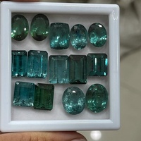 Natürliche blaue Indolit-Turmaline, verschiedene Größen und Formen, Indolit-Turmalin-Edelsteine, handgefertigt, Großhandelsprodukt