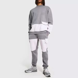 Pantalons baggy survêtements Streetwear respirant grande taille survêtement imprimé survêtement ensemble de gymnastique avec veste et pantalon pour l'hiver - Product Image 5