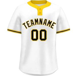 Couleur bleue Offre Spéciale maillot de Baseball personnalisé broderie imprimé votre équipe Logo nom numéro maillot de Baseball adultes respirant - Product Image 2