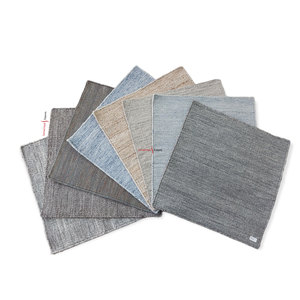 Venta caliente Bhadohi alfombras de poliéster de yute reciclado hechas a mano interior/exterior alfombra impermeable geométrica Patio comedor - Product Image 6