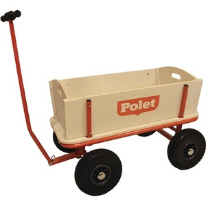 Utility <b>Cart</b> 68L 300kg Capacity 4 PU Tires 16.50kg Wagon by Polet - Product Image 1